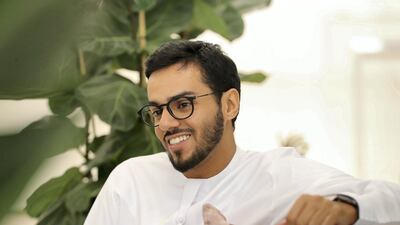 Salem Al Qassimi at Fikra Design Studios Chris Whiteoak / The National