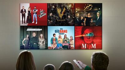 Viewers can access the exclusive content of Shahid, Starz Play and Weyyak through Samsung SmartPack. Courtesy: Samsung