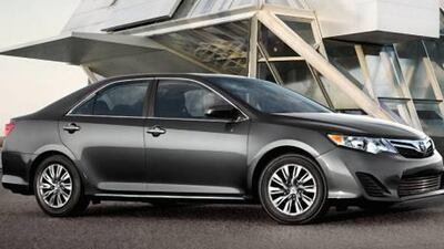 Toyota claims the new four-cylinder Camry is the most fuel efficient saloon in its segment, averaging 7.0L/100km, in part due to it being lighter.