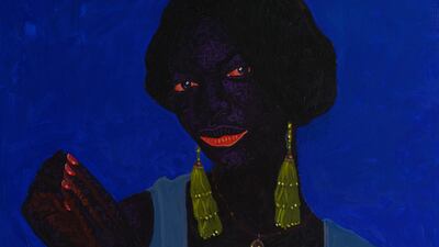 Kwesi Botchway puts his work, such as 'Akua Frema' (2021) in dialogue with art history.