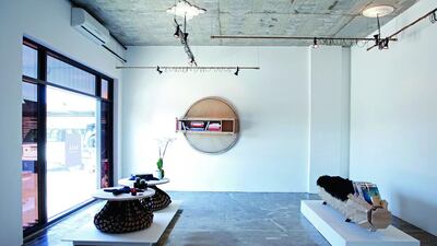 The Emirati designer Khalid Shafar’s Kasa showroom is located in Ras Al Khor. Like many of the UAE’s independent homeware stores, it may not be the easiest to find – but it’s well worth the effort once you do. Sarah Dea / The National