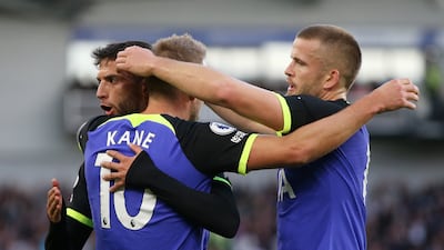 CB: Eric Dier (Tottenham). Quietly having a very good season and was rock solid as Tottenham edged Brighton to bounce back from the North London derby defeat. Getty