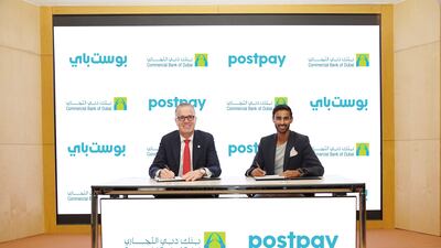 Commercial Bank of Dubai signed a debt financing deal with Postpay. Photo: CBD