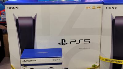 The PS5 was one of the most popular items at Dubai Mall during Eid.