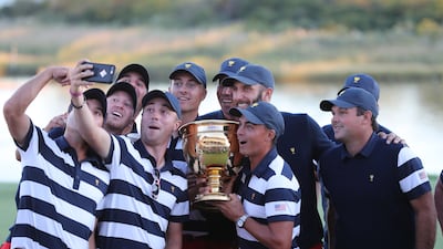 The United States team will have been spurred by their Presidents Cup victory. Bill Streicher / Reuters