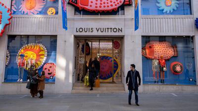 Sumptuously appointed shops in malls lining the glitziest retail addresses on the planet promote a cocktail of detail, sensuality and ambition. Getty Images