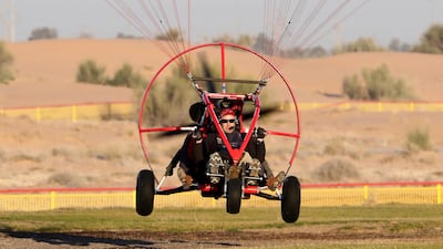 There is a safety parachute on board, but Mr Ctitor said he has never experienced any incidents. He said he calls off the flight if he suspects any kind of malfunction.