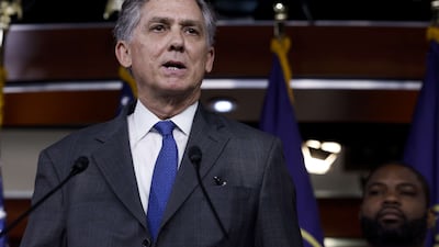 Congressman French Hill of Arkansas led the Captagon Act. Getty / AFP