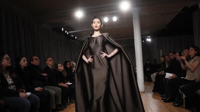 Every year designers seem to come up with more inventive names for colours. Examples this year: Anthracite, from Zac Posen, AP