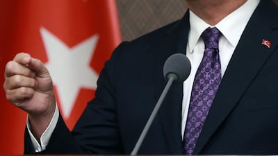 Turkish Foreign Minister Mevlut Cavusoglu said US President Joe Biden's recognition of Ottoman genocide against Armenians was 'based solely on populism'. AFP