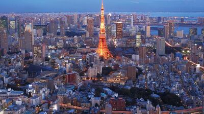 1. Tokyo, Japan. Number one on the list is the world's most neon-lit city. Big 7 Travel says "your mind will be blown", and the 53 million #tokyo hashtags suggest many a camera has been flashed in the Japanese capital too. Getty Images