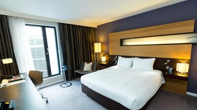 A Standard room at Hilton London Tower Bridge. Courtesy Hilton