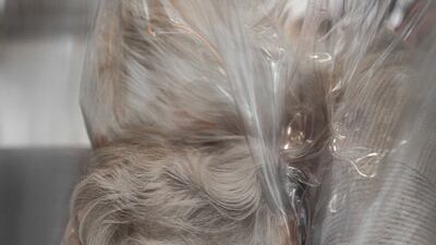 'The Hug Room' by Max Cavallari was another shortlisted entry. In a nursing home in Castelfranco Veneto, northern Italy, staff use plastic sheeting to help residents reunite with their families, like this mother and daughter. “It was like opening a pressure cooker,” the daughter said.