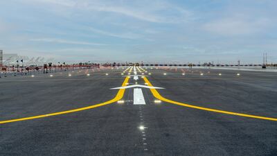 Dubai Airport’s northern runway repairs programme is on track for completion on June 22. All photos: Dubai Media Office