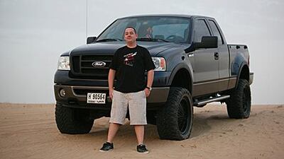 Colin Mercer, who is originally from Scotland, bought his Ford F-150 FX4 in 2006 after Ford managed to convince the authorities to relax the rules on private pickup ownership.