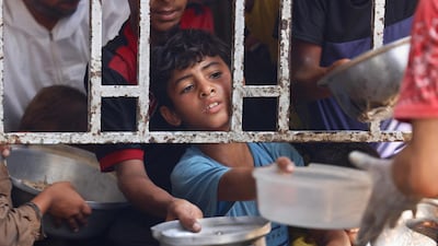Gaza is in the grip of famine after months of scarce aid deliveries into the strip. AFP