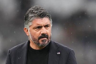 Gennaro Gattuso has bene installed as new Italy coach. AP