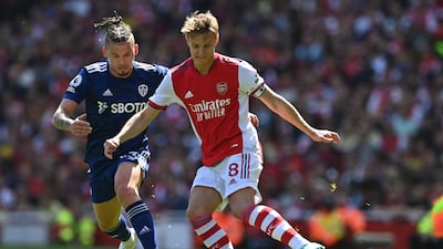 Martin Odegaard: 8. Showed during his half-season loan spell what he was capable of and quickly became a key player in his debut campaign as a permanent Arsenal player. Provided the creativity and guile that had been missing since the prime Mesut Ozil years. AFP