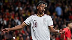 Lamine Yamal has six goals and 12 assists from his 26 Spain caps. Getty Images