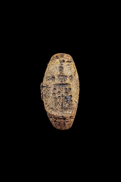 The bronze signet ring shows the Lighthouse of Alexandria, one of the Seven Wonders of the Ancient World. Photo: Franck Goddio/Hilti Foundation