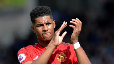 Manchester United 3 Cardiff City. United are in awful form but they are up against a Cardiff side reacting to being relegated. United, despite their dire showing at Huddersfield Town last week, should have too much with Marcus Rashford, pictured, looking to get back among the goals. Reuters