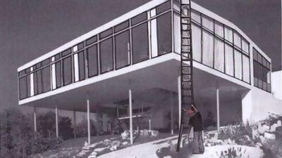 Jessica Mein's Billboard, from the exhibition Chromophobia at Gallery Isabelle Van Den Eynde in Al Quoz, Dubai. Courtesy of Gallery Isabelle Van Den Eynde