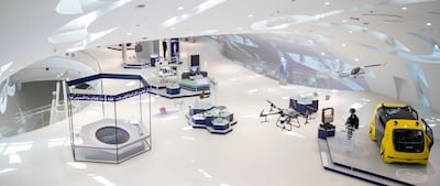 Dewa has built a solar power plant that supplies the Museum of the Future with clean energy. Photo: Museum of the Future