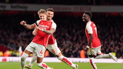 A model of consistency at right-back, forming a superb partnership down right with Saka and a key part of the meanest defence in the divison. Also chipped in with four goals and five assists. Shame for England that he has not made himself available for this summer's Euro 2024 finals. PA