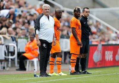Steve Bruce faces a tough time at Newcastle United. Reuters