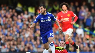 Eden Hazard is tipped to win the PFA Player of the Year award following an impressive season for Chelsea. Ben Stansall / AFP