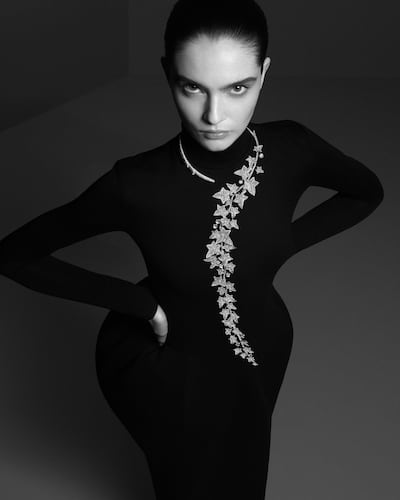 At Boucheron historic signatures like the Question Mark necklace and Place Vendôme’s geometry are reshaped into modern pieces. Photo: Boucheron.