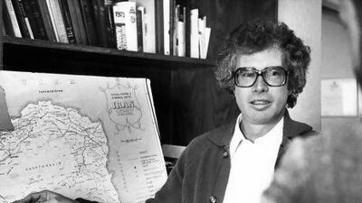 The Canadian ambassador to Iran, Ken Taylor, briefs reporters in Tehran, a week before leaving the country with six Americans on January 27, 1980. Peter Bregg / The Canadian Press