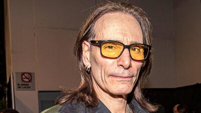 Award-winning guitarist Steve Vai is in Abu Dhabi for a special performance at the newly opened Berklee Abu Dhabi. Getty