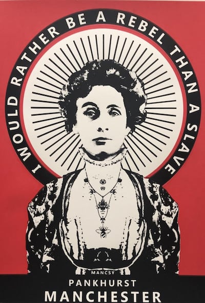 Proud Mancunian “Mancsy” anonymously leaves his mark around the city. Courtesy Mancsy