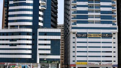 Rents keep on falling in Sharjah. Pawan Singh / The National