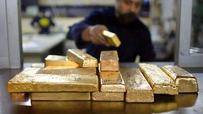 Turkey's gold trade with neighbouring Iran has helped the country to shrink its trade deficit over the past year. Osman Orsal / Reuters