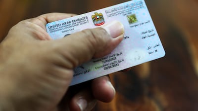 The UAE has updated its Emirates ID rules for citizens. Pawan Singh / The National