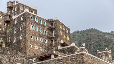 Rijal Almaa in Asir, south-west Saudi Arabia. Saudi Press Agency