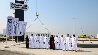 Abu Dhabi Ports breaks ground on new waterfront project Marsa Mina, located near the Abu Dhabi Cruise Terminal. Courtesy Abu Dhabi Ports.