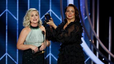 Amy Poehler and Maya Rudolph stole the show with there proposal bit at the Golden Globes on January 7. The friends and former co-stars would make a perfect hosting duo, and Poehler has already proven that she has what it takes, hosting the Golden Globes with Tina Fey three times in the past. Reuters