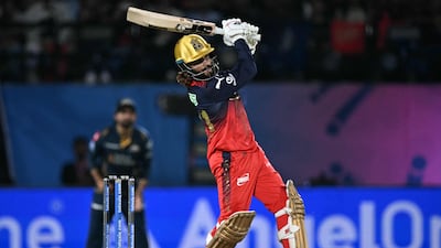 Rajat Patidar hit an unbeaten 93 from just 33 balls against Gujarat Titans to power Royal Challengers Bengaluru into the IPL final. AFP