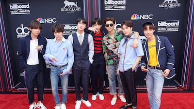 South Korean boy band BTS. EPA