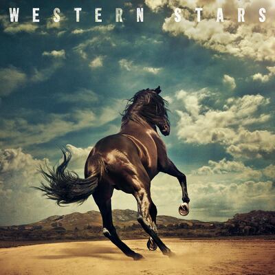 This cover image of 'Western Stars'