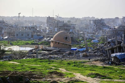 Humanitarian conditions in Gaza remain dire despite a US-brokered ceasefire in October. AFP