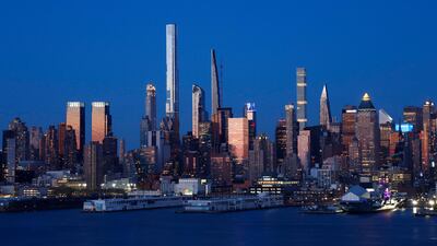 Central Park Tower is one of a number of new luxury apartment blocks built on 'Billionaires' Row in New York. $10,000 a month buys you 2,249 sq ft of apartment space in the city. Getty Images