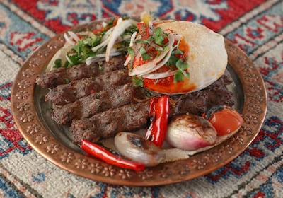Khaymat Al Bahar's Kabab Halabi. Courtesy Khaymat Al Bahar