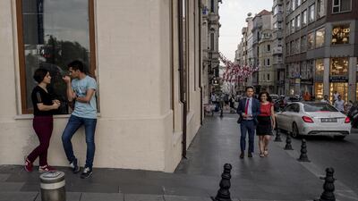 Sishane, Istanbul, Turkey. The country's instability threatens other economies. Bloomberg