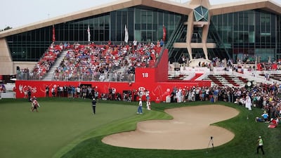 Abu Dhabi Golf Club, shown during the 2015 Abu Dhabi HSBC Golf Championship. Matthew Lewis / Getty Images