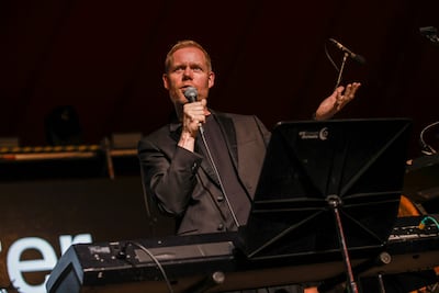 Max Richter's latest album, In a Landscape, recalls many of the themes of 2004's The Blue Notebooks. Getty Images