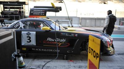 On Friday Team Abu Dhabi will look to prevent Ferrari from achieving a third successive victory at Yas Marina. Delores Johnson / The National